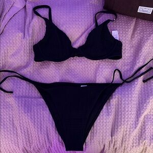 Holster Black Bikini Set